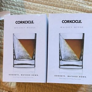 Corkcicle whisky tumblers bundle of 2